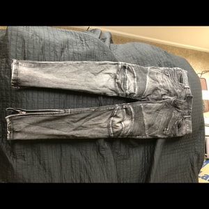 Fear of God Inspired Black Biker Jeans Size 32